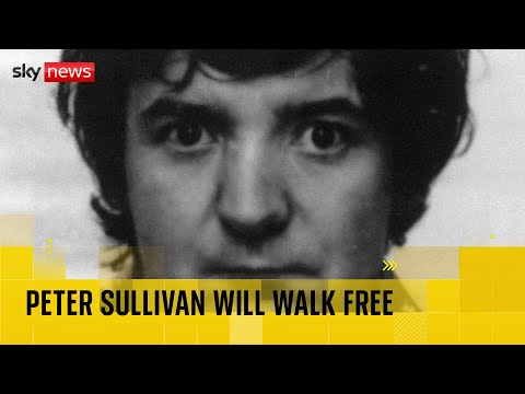 Peter Sullivan who has spent 38 years in jail for murder has conviction quashed