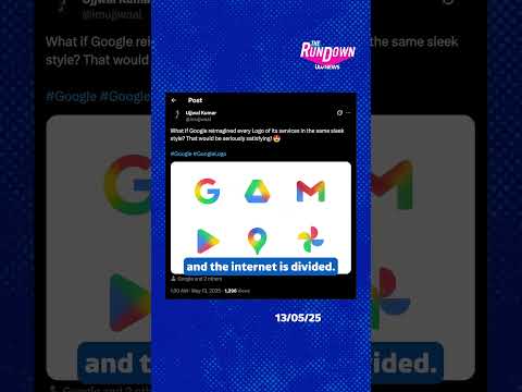 Google’s new logo has caused a stir online, what do you think of it? #itvnews #news #google