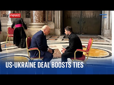 US-Ukraine minerals deal signals stronger ties between Zelenskyy and Trump