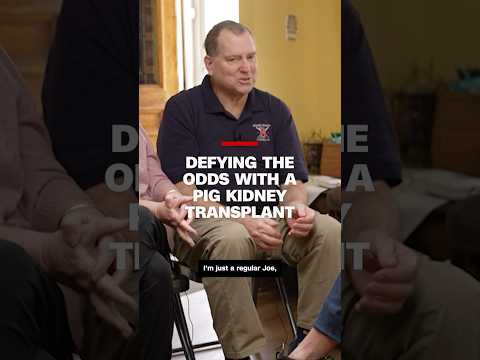 Defying the odds with a pig kidney transplant