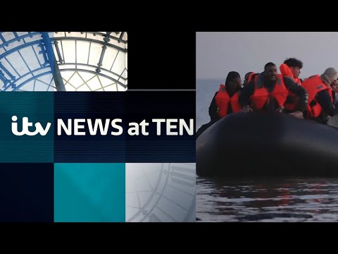 Watch ITV News at Ten as we film more attempts from illegal migrants crossing the Channel | ITV News