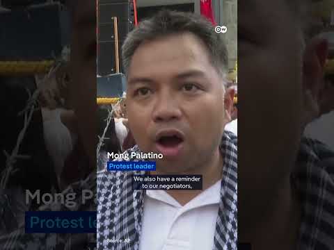 Labor Day protesters clash with police in Manila | DW News