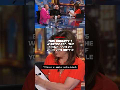 Erin Burnett’s whiteboard: The rising cost of your YETI bottle
