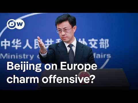 China says it wants better economic relations with Europe | DW News