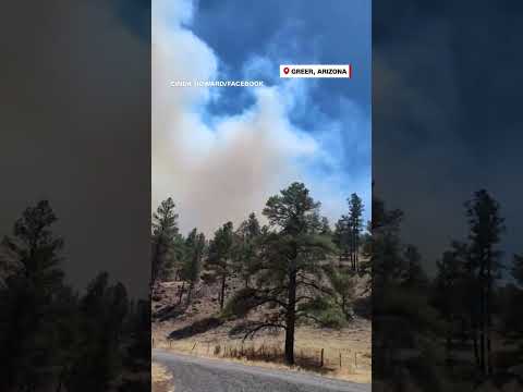 Arizona wildfire burns more than 2,000 acres