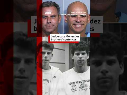 Erik and Lyle Menendez are now eligible for parole decades after killing their parents. #BBCNews