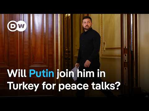 Zelenskyy expects Russian President Putin to be at talks in Turkey. Who will show up? | DW News