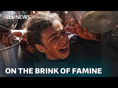 Palestinians on the brink of famine as Israel’s aid blockade persists | ITV News