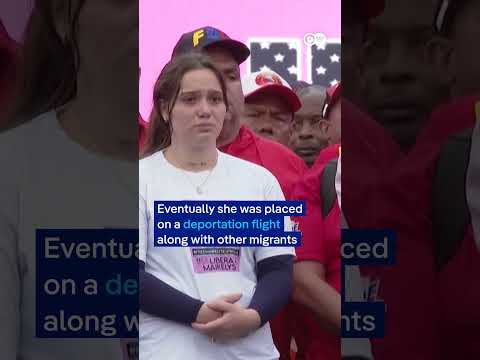 Venezuelan toddler reunited with family | DW News