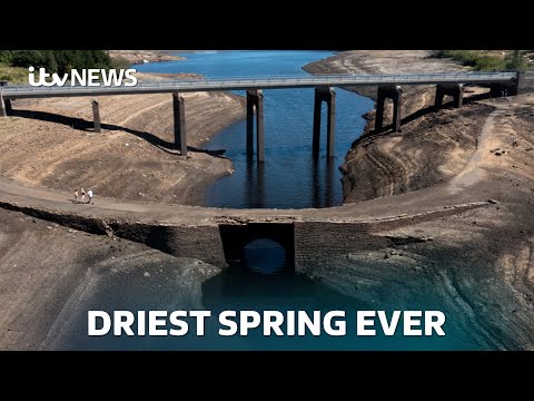 UK heading for summer of drought after driest Spring on record | ITV News