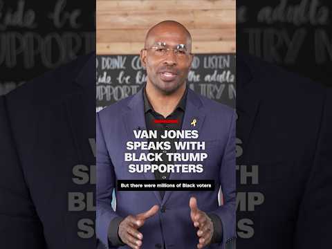 Van Jones speaks with Black Trump supporters