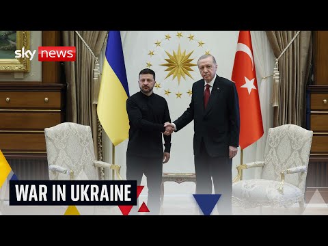 President Zelenskyy holds news conference in Turkey