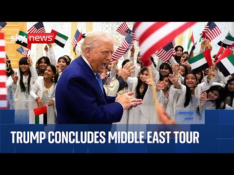 President Trump concludes tour of the Middle East