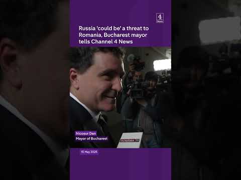 Russia ‘could be’ a threat to Romania, Bucharest mayor tells Channel 4 News