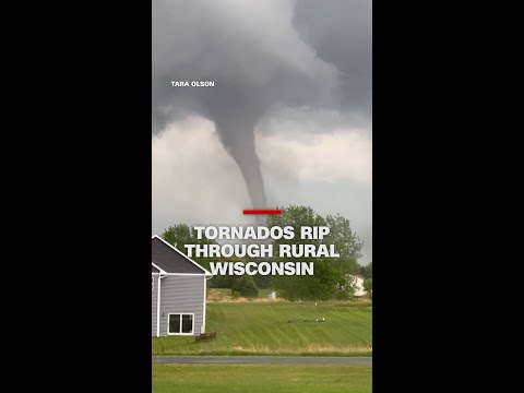 Tornados rip through rural Wisconsin