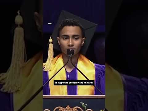 NYU withholds student’s diploma after Gaza remarks in speech