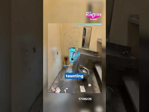 “Too Easy – lol” – Louisiana inmates graffiti above the toilet they ripped out to escape prison