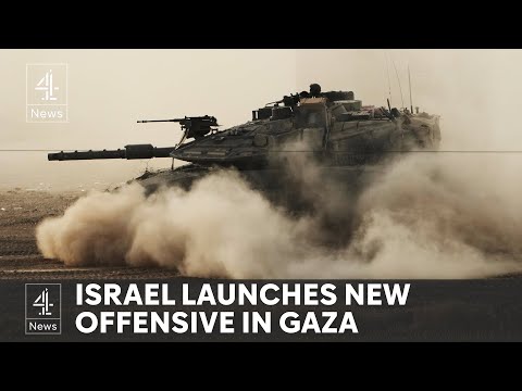 Israel launches major new offensive to expand ground in Gaza
