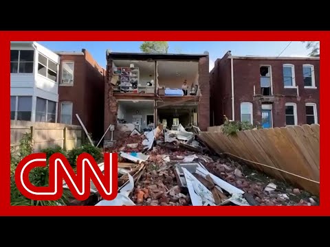 Tornado-spawning storms leave 21 dead in two states and swaths of destruction across central US