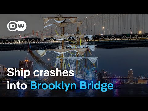 Why a Mexican Navy ship crashed into Brooklyn Bridge | DW News