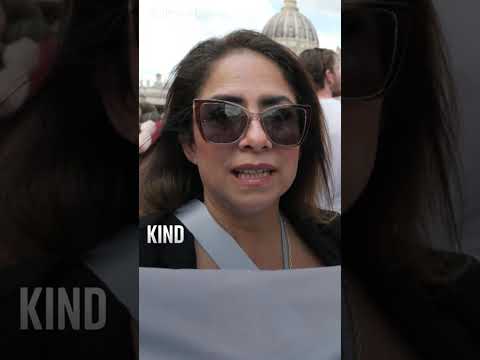 ‘Describe the Pope in one word…’