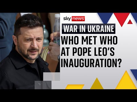Has the Pope’s inauguration helped Zelenskyy? Michael Clarke explains