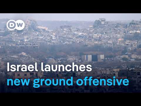 Israel launches extensive ground operations in Gaza as ceasefire talks resume | DW News