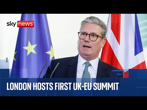 UK-EU summit taking place in London after post-Brexit reset deal agreed