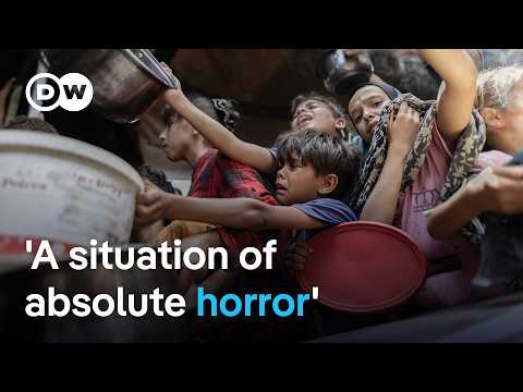 Israel agrees to let ‘basic amount’ of aid into Gaza as strikes ramp up | DW News