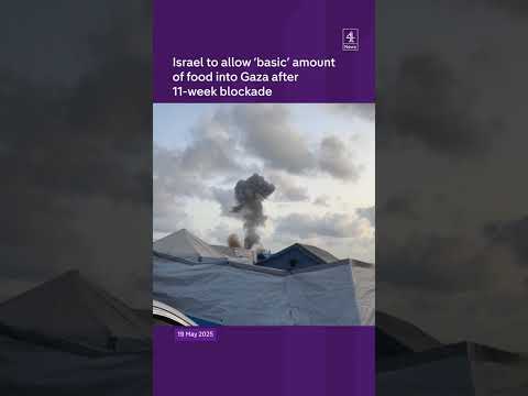 Israel to allow ‘basic’ amount of food into Gaza after blockade