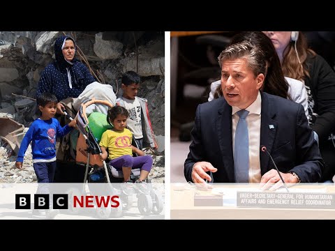 Thousands of babies in Gaza could die in next 48 hours without aid, UN chief says | BBC News