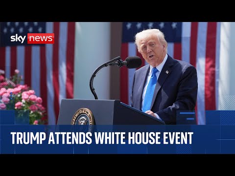 President Trump takes part in a Take Our Sons and Daughters to Work Day event