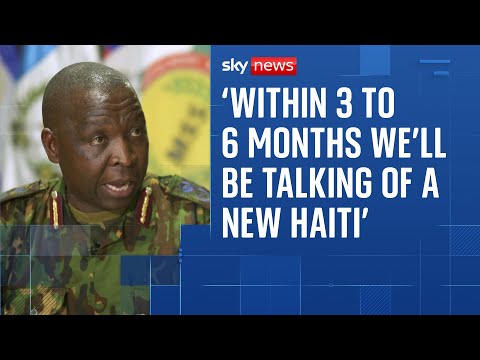 ‘This is a mission possible’: Commander says his security force is Haiti’s ‘only hope’
