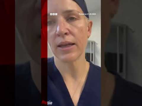 British surgeon reveals her “high anxiety” operating on children in Gaza. #BBCNews