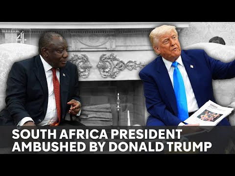Trump ambushes Ramaphosa with claims of ‘genocide’ in South Africa