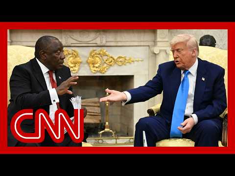 South African president challenges Trump on claims of ‘White genocide’