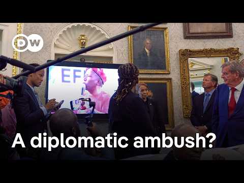Trump puts Ramaphosa on the spot, pushing claims of ‘genocide’ against white farmers | DW News