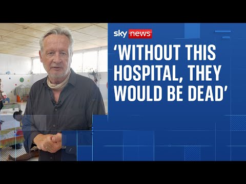 Sky News visits only functioning hospital in part of gang-controlled Port-au-Prince