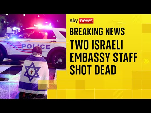 Two Israeli embassy staff shot dead in Washington DC