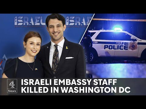 Two Israeli embassy staff shot dead near Washington DC Jewish museum