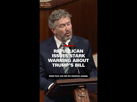 Republican warns of increasing debt hours before Trump’s bill passes