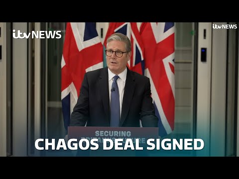 WATCH IN FULL: Keir Starmer announces he’s signed the Chagos Islands Deal | ITV News