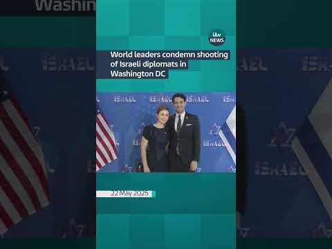 World leaders condemn shooting of Israeli diplomats in Washington DC | ITV News