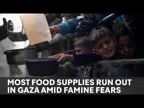 Gaza aid ship hit by drones as most food and medicines run out