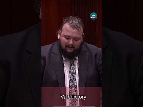 Australian MP ends final day speech with a ‘shoey’ | ITV News