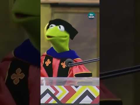 ‘Leap together’: Kermit the Frog addresses university graduates | ITV News