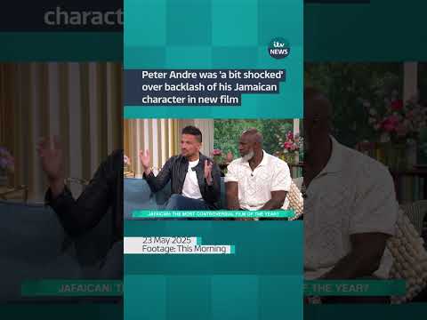 Peter Andre was ‘a bit shocked’ over backlash of his Jamaican character in new film | ITV News