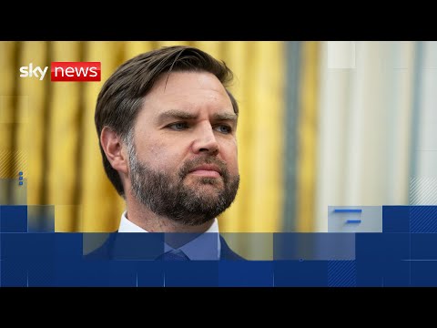 JD Vance attends event amid Trump tariff threats