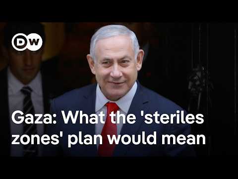 Netanyahu announces plan for Hamas-free ‘sterile zones’ in Gaza | DW News