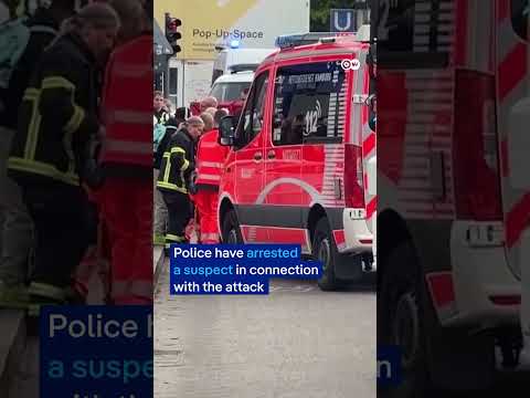 BREAKING: Knife attack in Hamburg | DW News